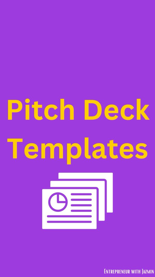 Pitch Deck templates